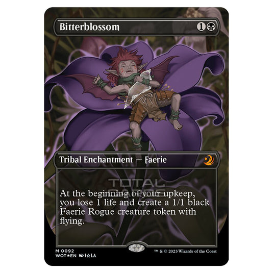 Magic The Gathering - Wilds of Eldraine - Enchanting Tales - Bitterblossom - 0092