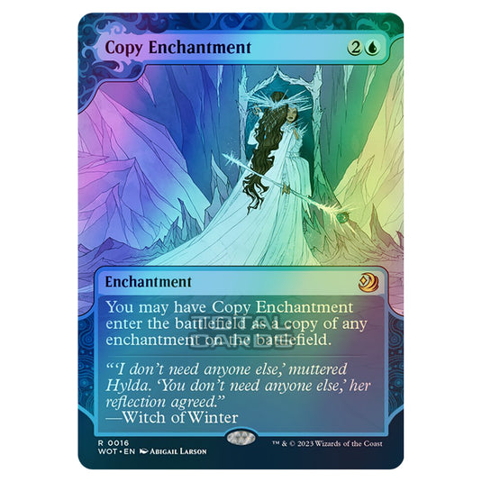 Magic The Gathering - Wilds of Eldraine - Enchanting Tales - Copy Enchantment - 0016 (Foil)