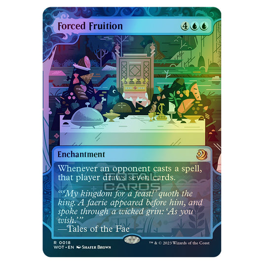 Magic The Gathering - Wilds of Eldraine - Enchanting Tales - Forced Fruition - 0018 (Foil)