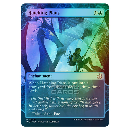 Magic The Gathering - Wilds of Eldraine - Enchanting Tales - Hatching Plans - 0020 (Foil)