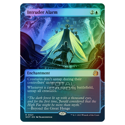 Magic The Gathering - Wilds of Eldraine - Enchanting Tales - Intruder Alarm - 0021 (Foil)