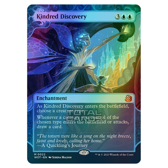 Magic The Gathering - Wilds of Eldraine - Enchanting Tales - Kindred Discovery - 0022 (Foil)