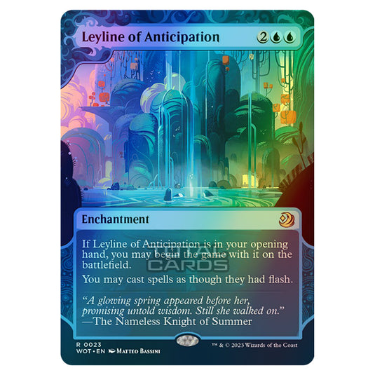 Magic The Gathering - Wilds of Eldraine - Enchanting Tales - Leyline of Anticipation - 0023 (Foil)