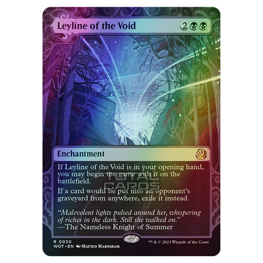 Magic The Gathering - Wilds of Eldraine - Enchanting Tales - Leyline of the Void - 0030 (Foil)