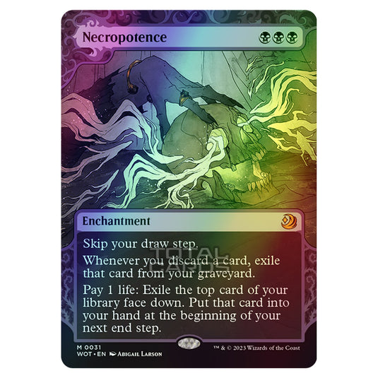 Magic The Gathering - Wilds of Eldraine - Enchanting Tales - Necropotence - 0031 (Foil)