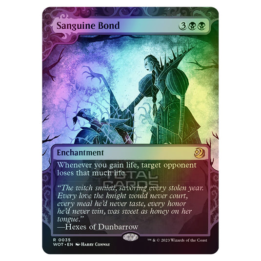 Magic The Gathering - Wilds of Eldraine - Enchanting Tales - Sanguine Bond - 0035 (Foil)