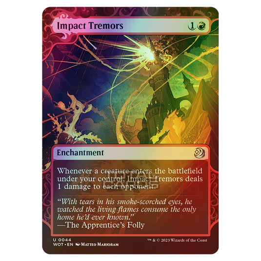 Magic The Gathering - Wilds of Eldraine - Enchanting Tales - Impact Tremors - 0044 (Foil)