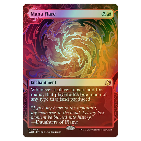 Magic The Gathering - Wilds of Eldraine - Enchanting Tales - Mana Flare - 0046 (Foil)