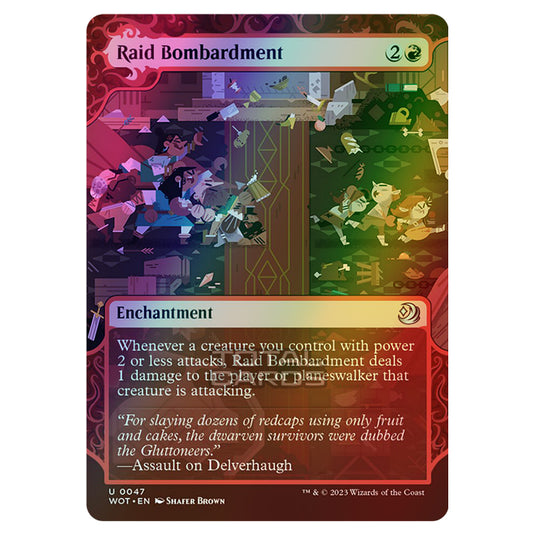 Magic The Gathering - Wilds of Eldraine - Enchanting Tales - Raid Bombardment - 0047 (Foil)