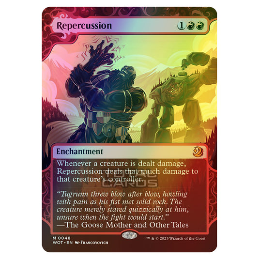 Magic The Gathering - Wilds of Eldraine - Enchanting Tales - Repercussion - 0048 (Foil)