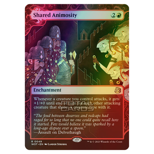 Magic The Gathering - Wilds of Eldraine - Enchanting Tales - Shared Animosity - 0049 (Foil)