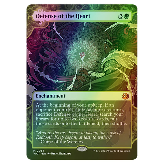 Magic The Gathering - Wilds of Eldraine - Enchanting Tales - Defense of the Heart - 0051 (Foil)