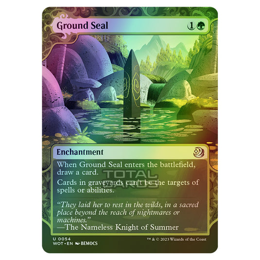 Magic The Gathering - Wilds of Eldraine - Enchanting Tales - Ground Seal - 0054 (Foil)