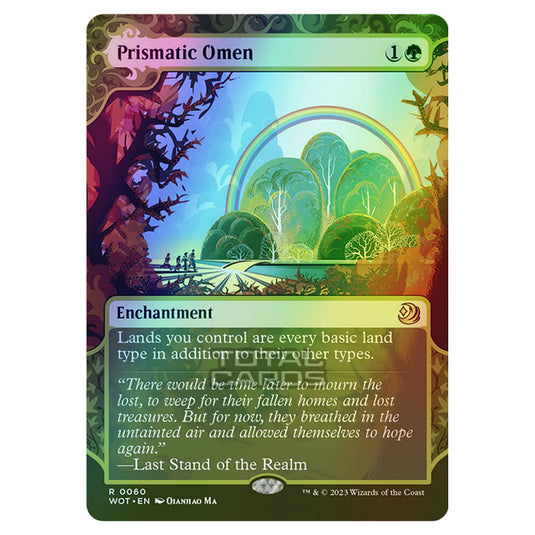 Magic The Gathering - Wilds of Eldraine - Enchanting Tales - Prismatic Omen - 0060 (Foil)