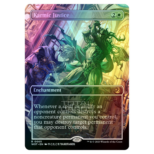 Magic The Gathering - Wilds of Eldraine - Enchanting Tales - Karmic Justice - 0065 (Foil)