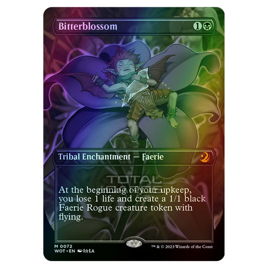 Magic The Gathering - Wilds of Eldraine - Enchanting Tales - Bitterblossom - 0072 (Foil)