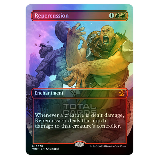 Magic The Gathering - Wilds of Eldraine - Enchanting Tales - Repercussion - 0078 (Foil)