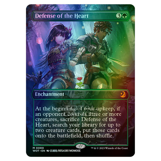 Magic The Gathering - Wilds of Eldraine - Enchanting Tales - Defense of the Heart - 0080 (Foil)