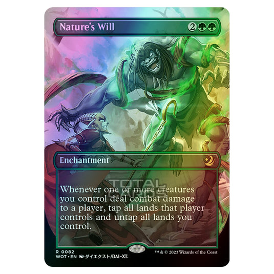 Magic The Gathering - Wilds of Eldraine - Enchanting Tales - Nature's Will - 0082 (Foil)