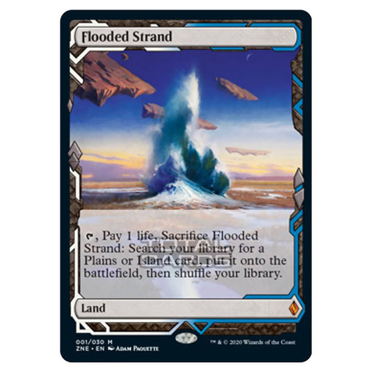 Magic The Gathering - Zendikar Rising - Expeditions - Flooded Strand - 1/30