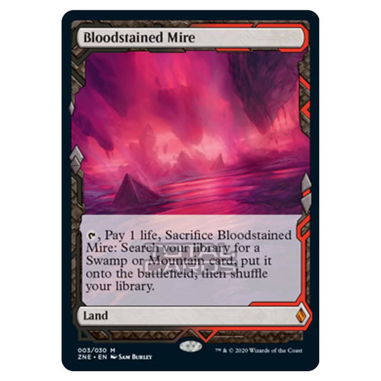Magic The Gathering - Zendikar Rising - Expeditions - Bloodstained Mire - 3/30