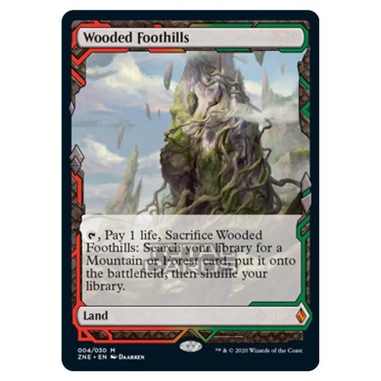 Magic The Gathering - Zendikar Rising - Expeditions - Wooded Foothills - 4/30