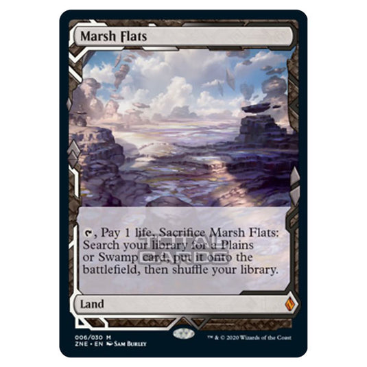 Magic The Gathering - Zendikar Rising - Expeditions - Marsh Flats - 6/30