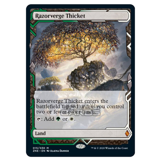 Magic The Gathering - Zendikar Rising - Expeditions - Razorverge Thicket - 15/30