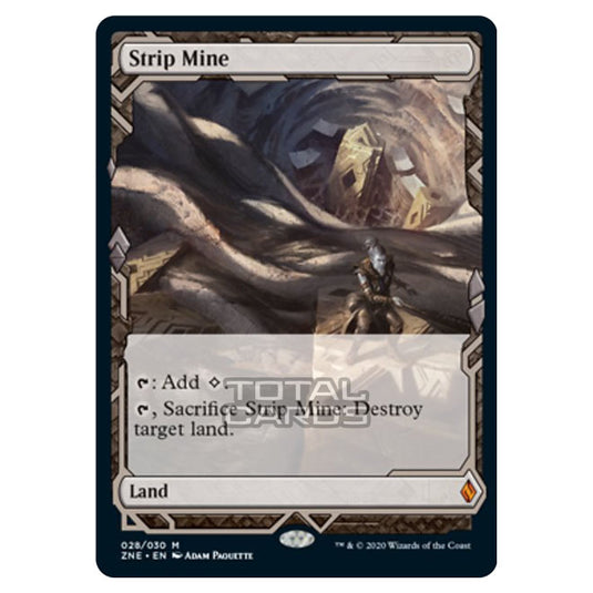 Magic The Gathering - Zendikar Rising - Expeditions - Strip Mine - 28/30