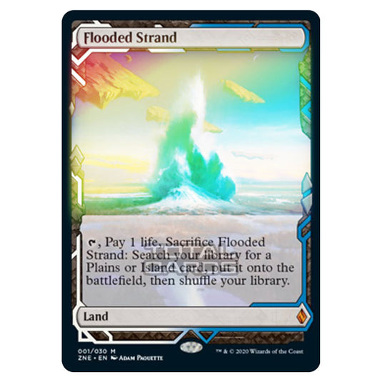 Magic The Gathering - Zendikar Rising - Expeditions - Flooded Strand - 1/30 (Foil)