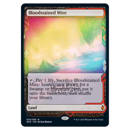 Magic The Gathering - Zendikar Rising - Expeditions - Bloodstained Mire - 3/30 (Foil)