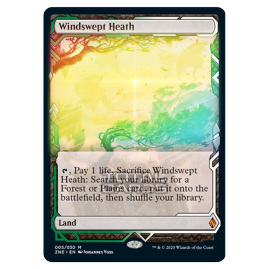 Magic The Gathering - Zendikar Rising - Expeditions - Windswept Heath - 5/30 (Foil)