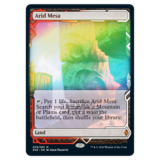 Magic The Gathering - Zendikar Rising - Expeditions - Arid Mesa - 9/30 (Foil)