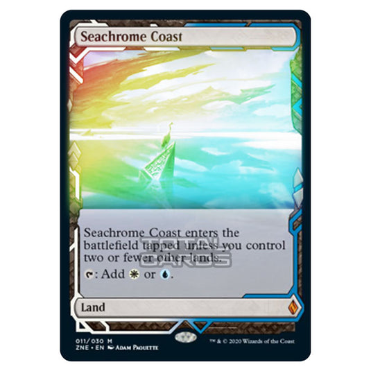 Magic The Gathering - Zendikar Rising - Expeditions - Seachrome Coast - 11/30 (Foil)