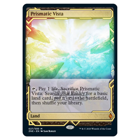 Magic The Gathering - Zendikar Rising - Expeditions - Prismatic Vista - 27/30 (Foil)