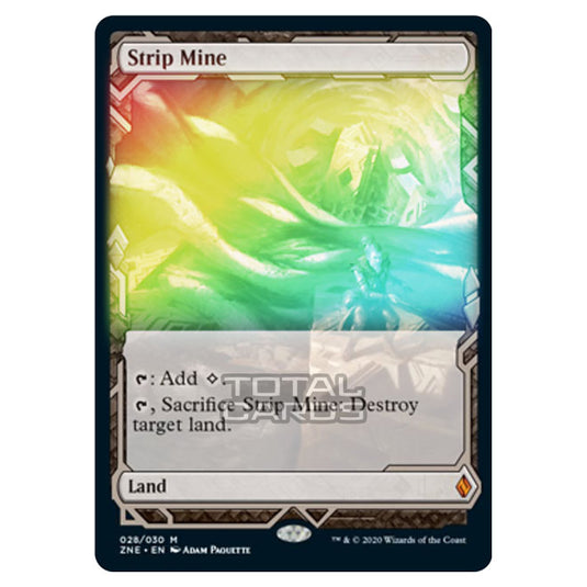 Magic The Gathering - Zendikar Rising - Expeditions - Strip Mine - 28/30 (Foil)