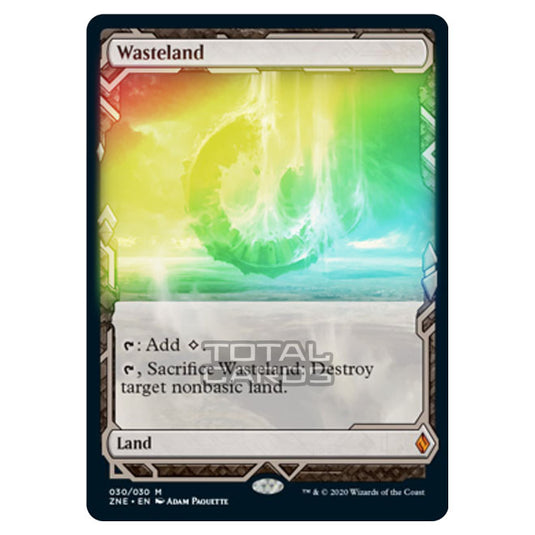 Magic The Gathering - Zendikar Rising - Expeditions - Wasteland - 30/30 (Foil)