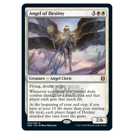 Magic The Gathering - Zendikar Rising - Angel of Destiny - 2/391