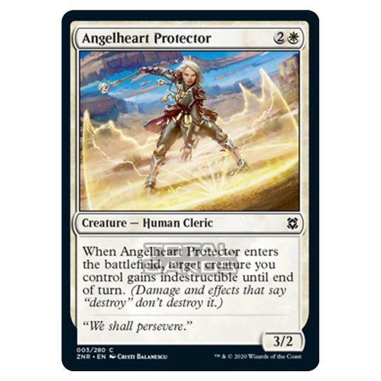 Magic The Gathering - Zendikar Rising - Angelheart Protector - 3/391