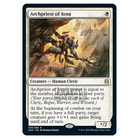 Magic The Gathering - Zendikar Rising - Archpriest of Iona - 5/391