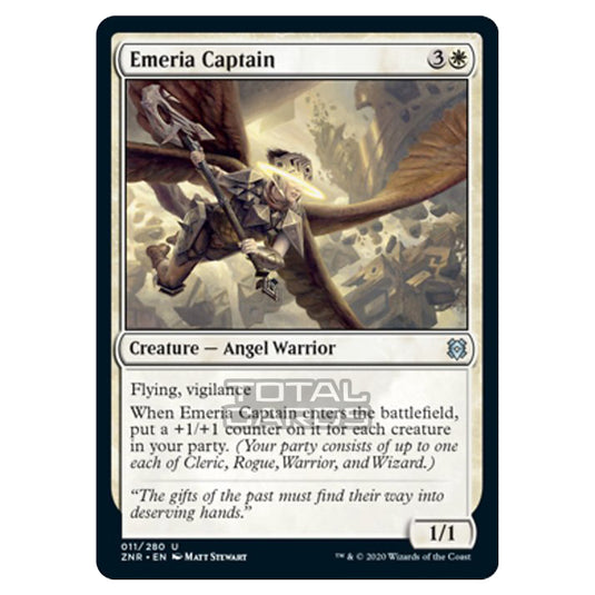 Magic The Gathering - Zendikar Rising - Emeria Captain - 11/391