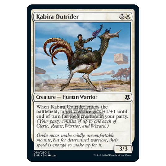 Magic The Gathering - Zendikar Rising - Kabira Outrider - 18/391