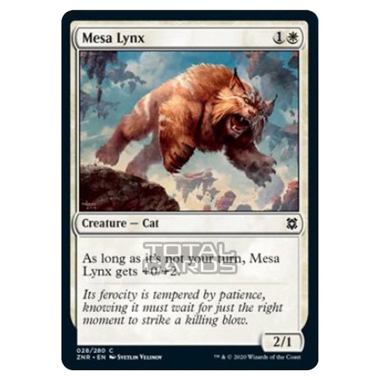 Magic The Gathering - Zendikar Rising - Mesa Lynx - 28/391