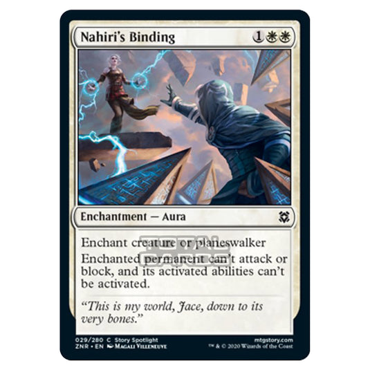 Magic The Gathering - Zendikar Rising - Nahiri's Binding - 29/391