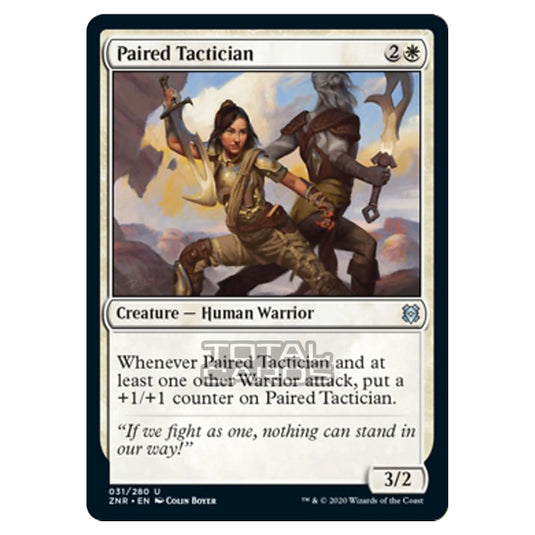 Magic The Gathering - Zendikar Rising - Paired Tactician - 31/391