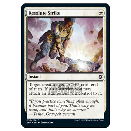 Magic The Gathering - Zendikar Rising - Resolute Strike - 35/391