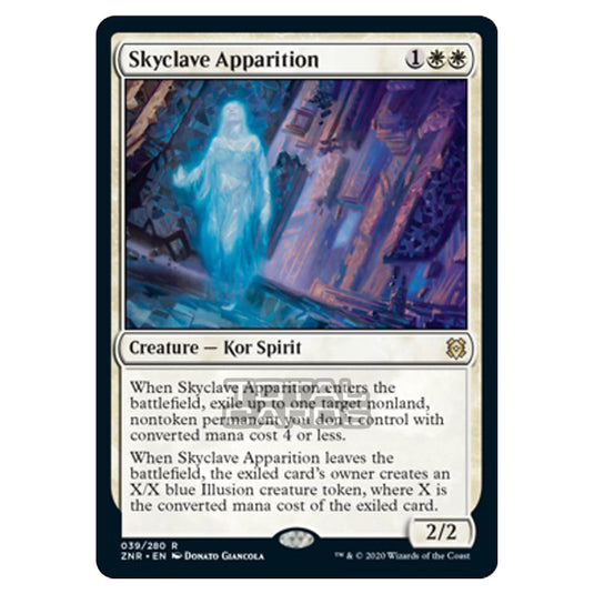 Magic The Gathering - Zendikar Rising - Skyclave Apparition - 39/391