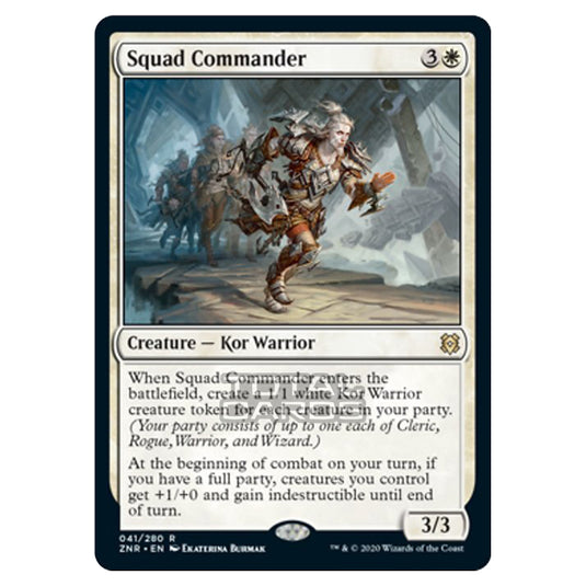 Magic The Gathering - Zendikar Rising - Squad Commander - 41/391