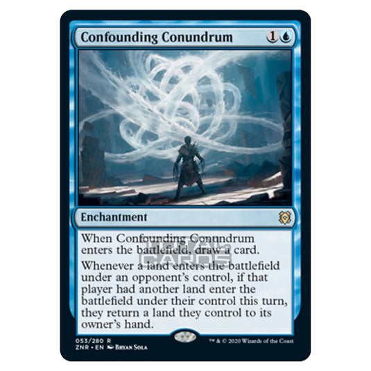 Magic The Gathering - Zendikar Rising - Confounding Conundrum - 53/391