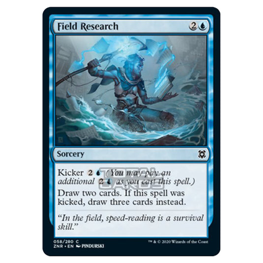 Magic The Gathering - Zendikar Rising - Field Research - 58/391